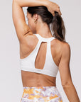 BRASSIERE TWIST STRONG BACK - BLANC