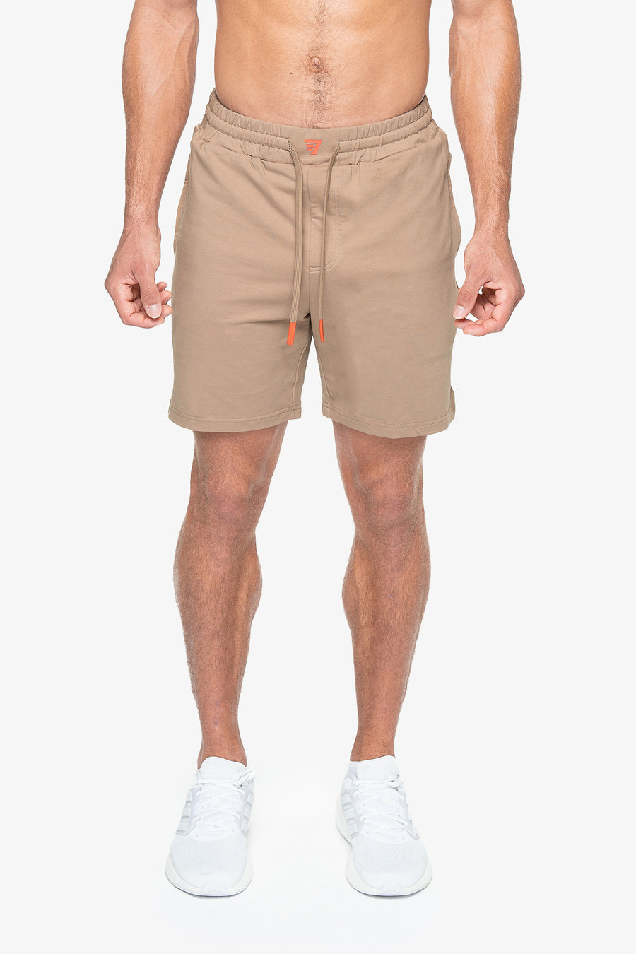 SHORT ACTIVE TERRY - DESERT TAUPE