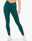 LEGGING CROSSED - TEAL