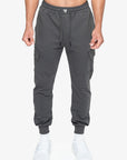 JOGGER CARGO ACTIVE TERRY - IRON GRAY