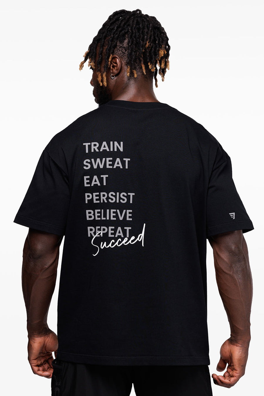 T-SHIRT OVERSIZE FITCLUB - NOIR