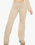 LOUNGE WRAP PANTS - HAZEL