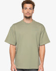 T-SHIRT OVERSIZE ACTIVE TERRY - FROSTY GREEN