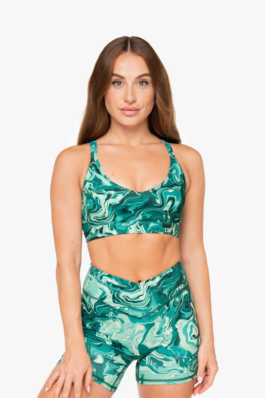 BRASSIERE CONTOUR 2.0 - GREEN MARBLE