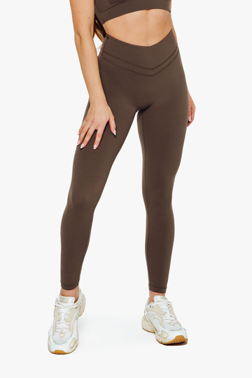 LEGGING CONTOUR SOFTLUXE - ESPRESSO