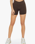 CONTOUR SHORT SOFTLUXE - ESPRESSO