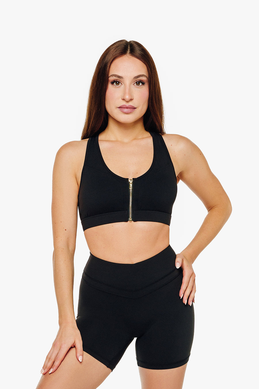 BRASSIÈRE ZIP-TECH SOFTLUXE - BLACK