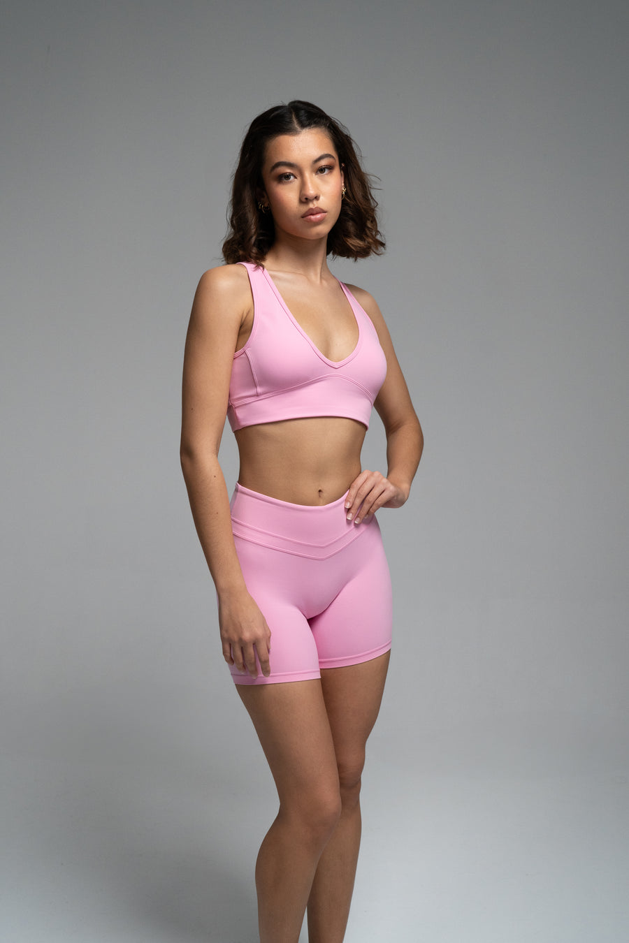 BRASSIÈRE CROSSED BACK SOFTLUXE - ROSE GLOW