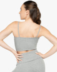 LOUNGE CROP TOP - MARL