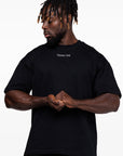 T-SHIRT OVERSIZE FITCLUB - NOIR