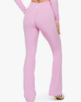 PANTALON CROSSED FLARE SOFTLUXE - ROSE GLOW