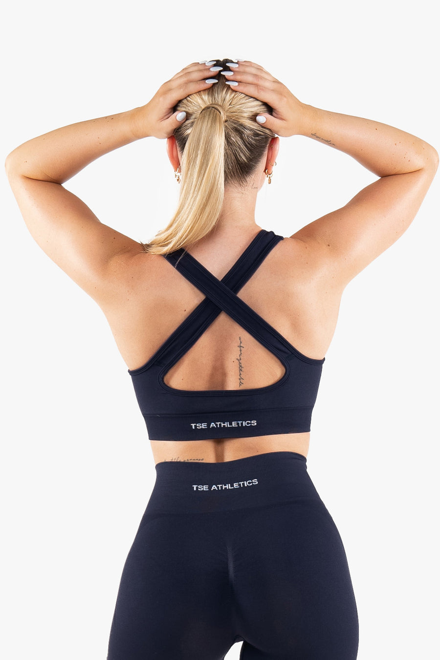 BRASSIERE CROSSED BACK SEAMLESS - TWILIGHT