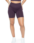 SHORT SCULPT SEAMLESS - PLUM