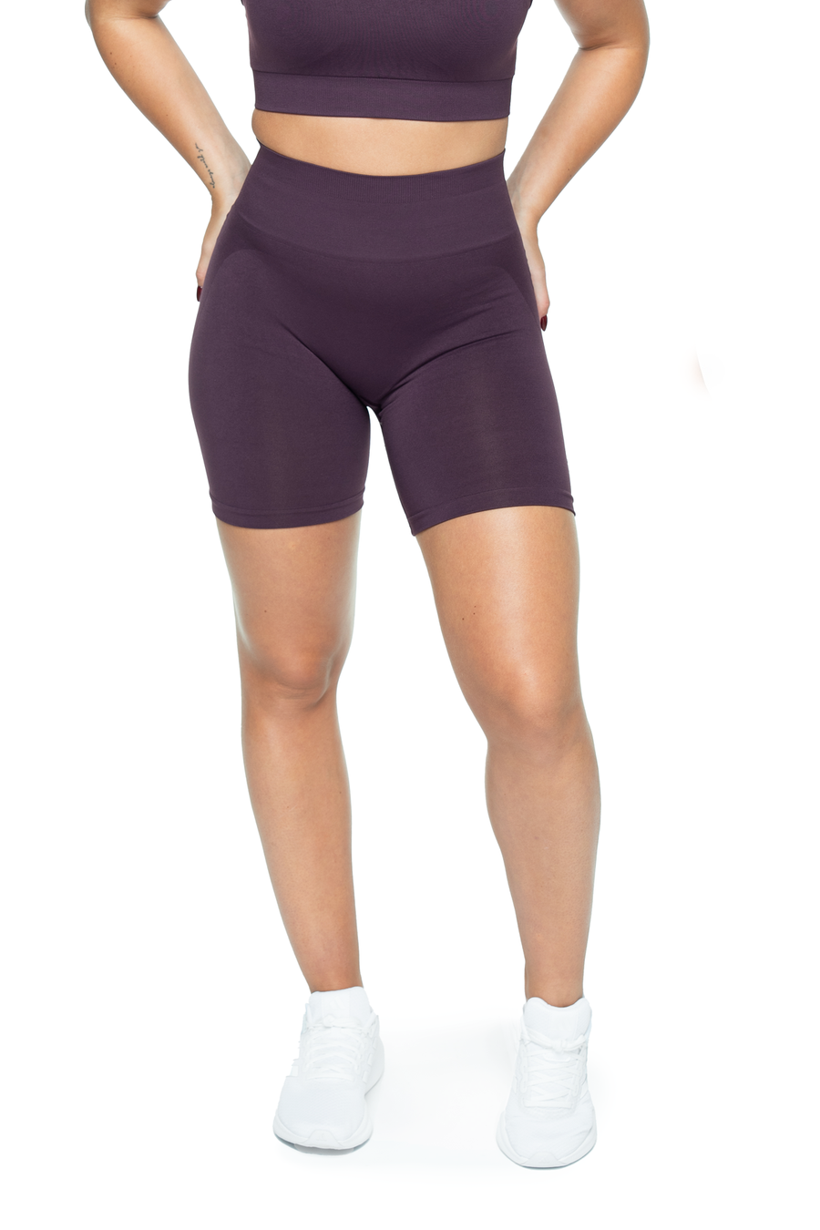 SHORT SCULPT SEAMLESS - PLUM