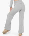 LOUNGE WRAP PANTS - MARL