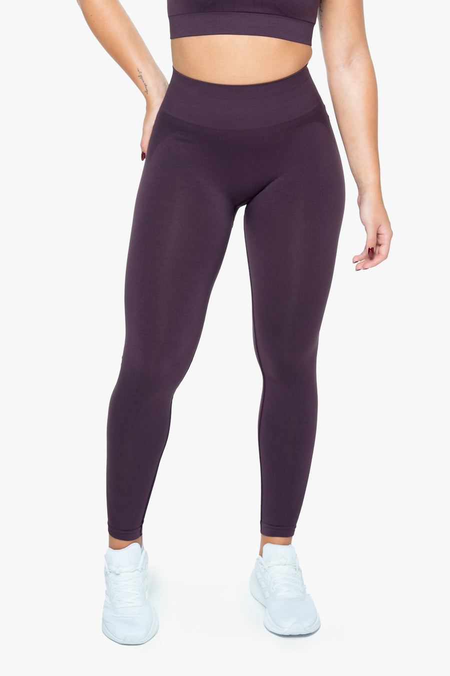 LEGGING ESSENCE SEAMLESS - PLUM