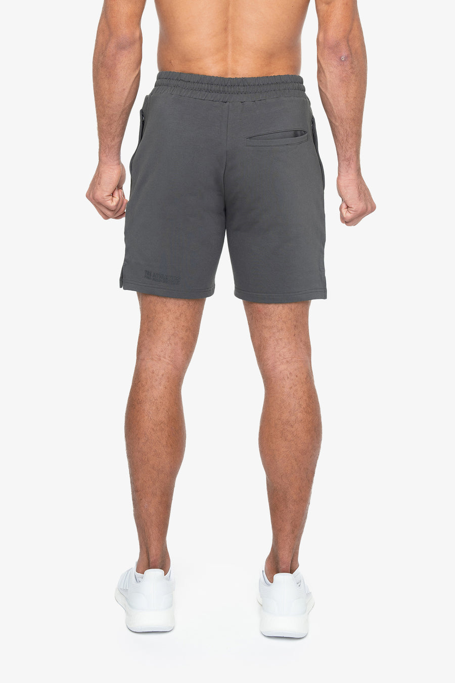 SHORT ACTIVE TERRY - IRON GRAY