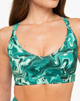 BRASSIERE CONTOUR 2.0 - GREEN MARBLE