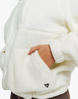 VESTE SHERPA POLARNEST - WHITE