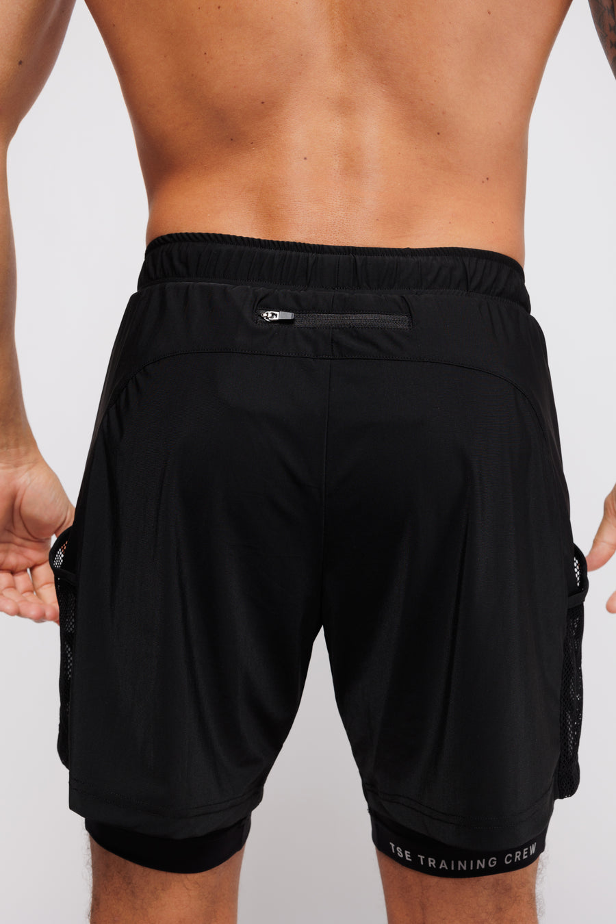 LINER SHORT PERFORMANCE - NOIR