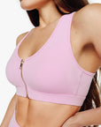 BRASSIÈRE ZIP-TECH SOFTLUXE - ROSE GLOW