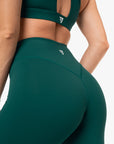 LEGGING CROSSED - TEAL