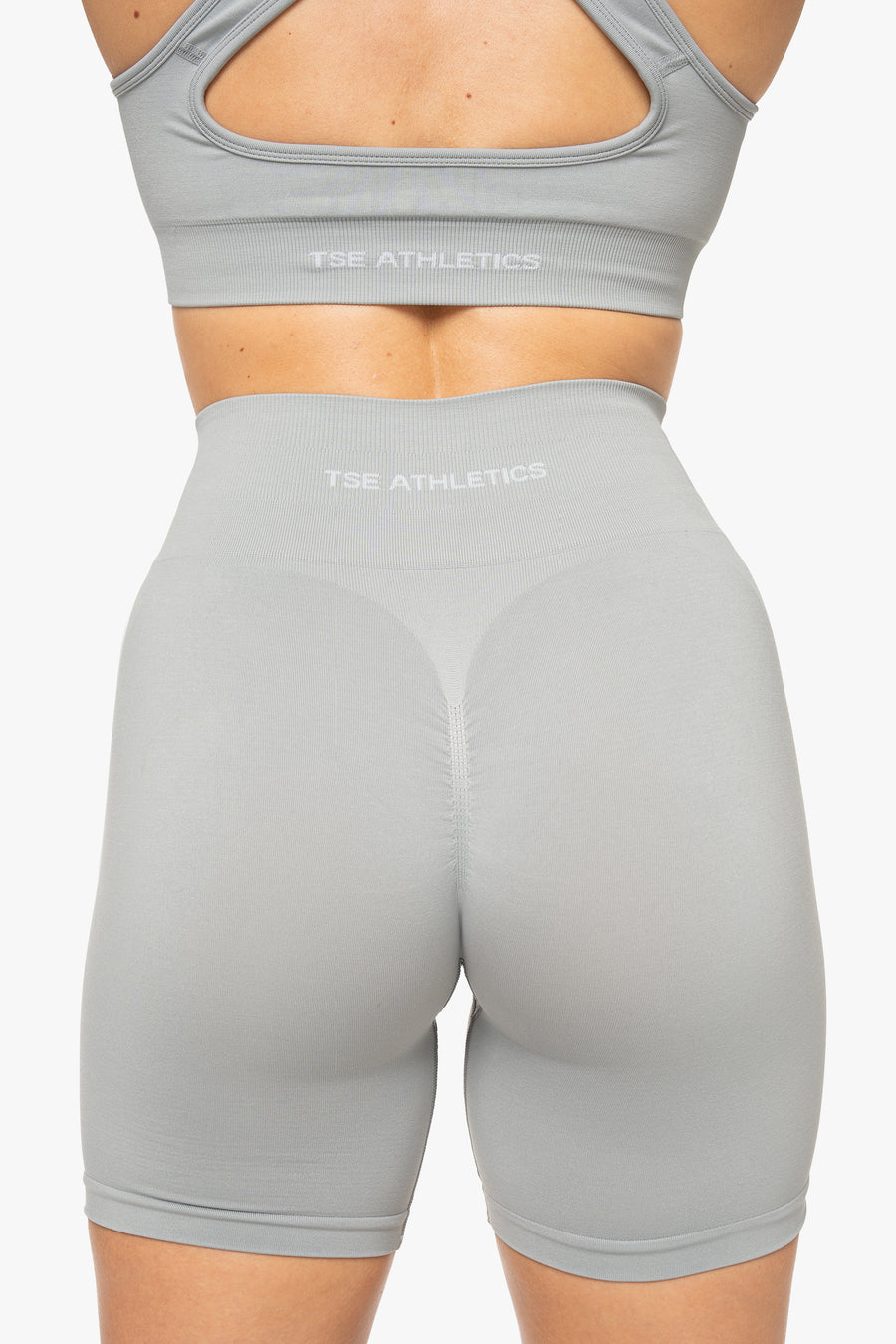 SHORT SCULPT SEAMLESS - SILVER