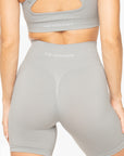 SHORT SCULPT SEAMLESS - SILVER