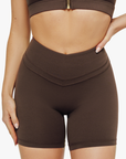 CONTOUR SHORT SOFTLUXE - ESPRESSO