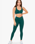 LEGGING CROSSED - TEAL