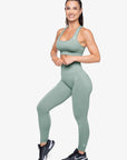 LEGGING SCULPT HIGH RISE SEAMLESS - LAGOON