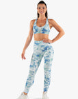 LEGGING POWER - OCEAN BREEZE