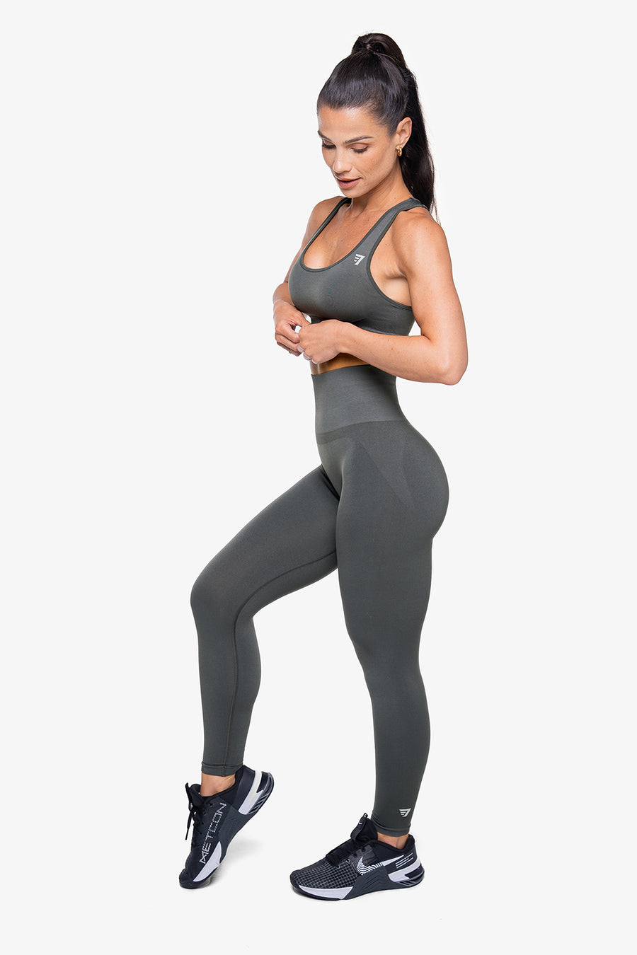 LEGGING SCULPT HIGH RISE SEAMLESS - GREY