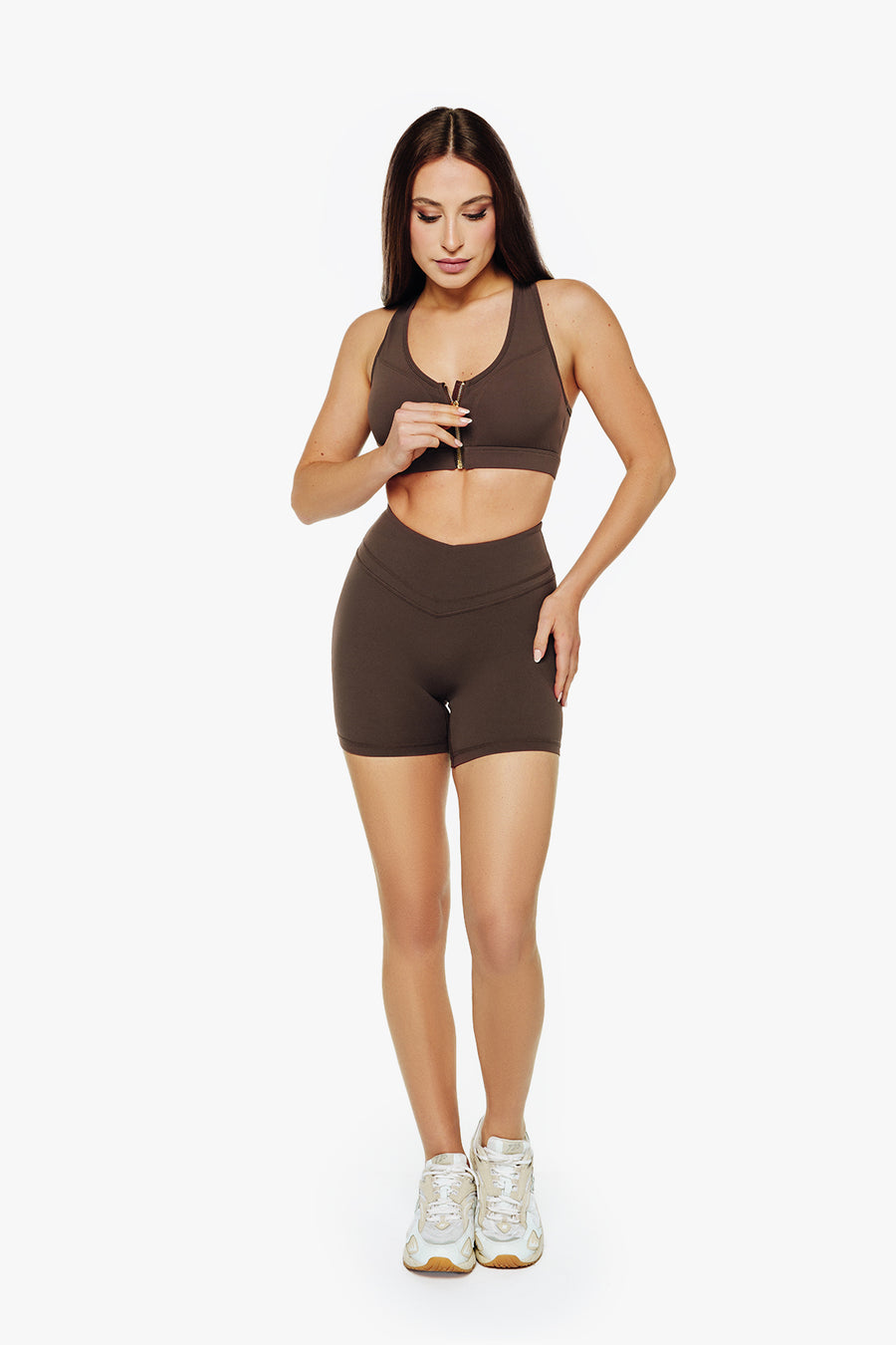 BRASSIÈRE ZIP-TECH SOFTLUXE - ESPRESSO