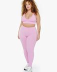 CONTOUR LEGGING SOFTLUXE - ROSE GLOW