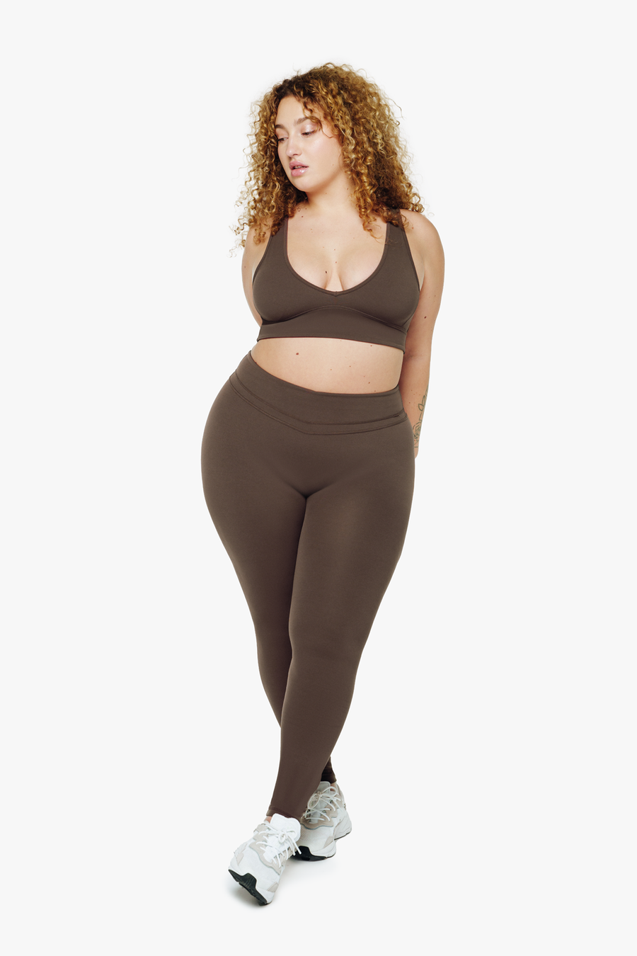 CONTOUR LEGGING SOFTLUXE - ESPRESSO