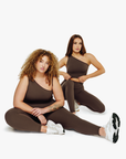 CONTOUR LEGGING SOFTLUXE - ESPRESSO