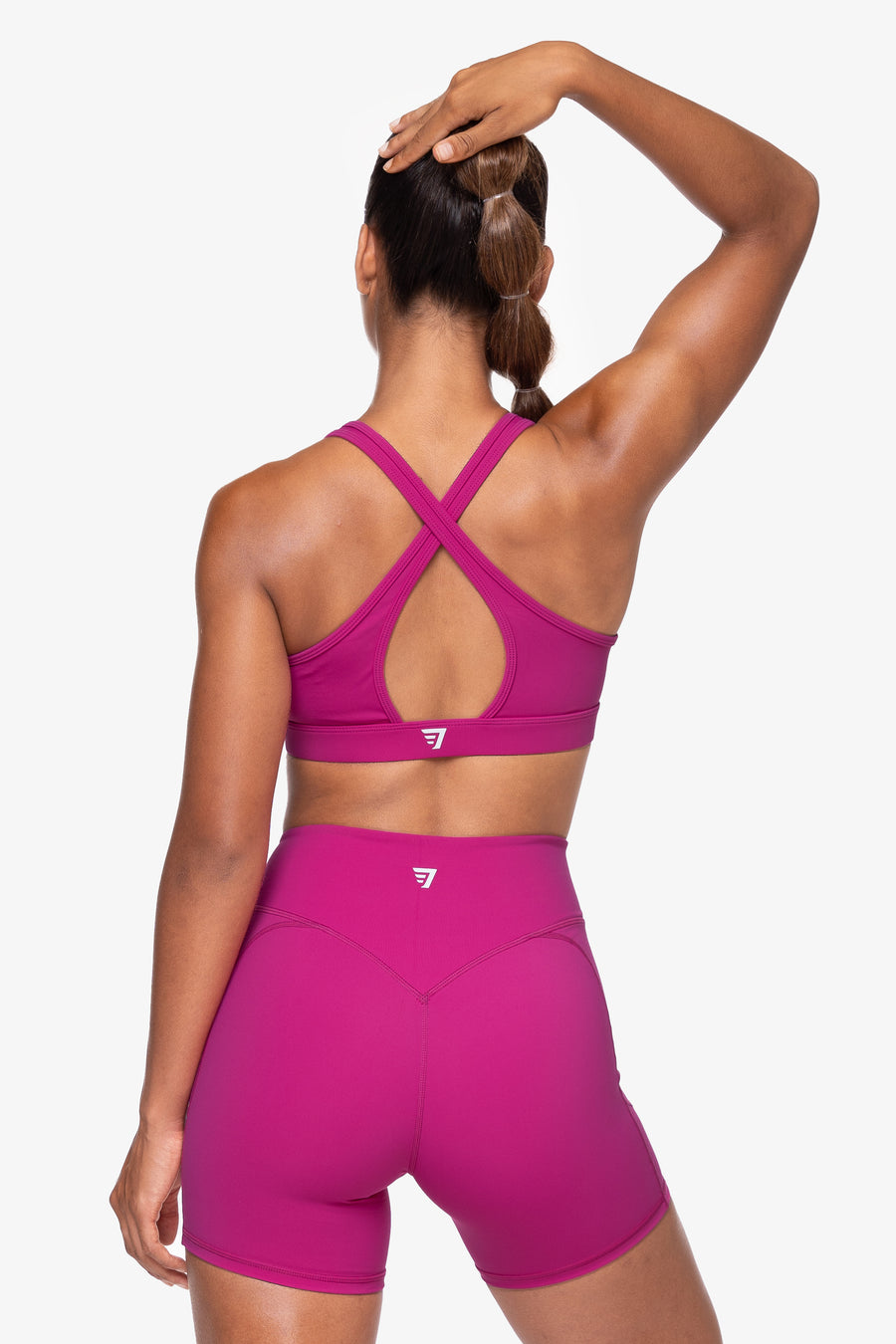 BRASSIÈRE ZIP TECH SMOOTH-FIT - RASPBERRY