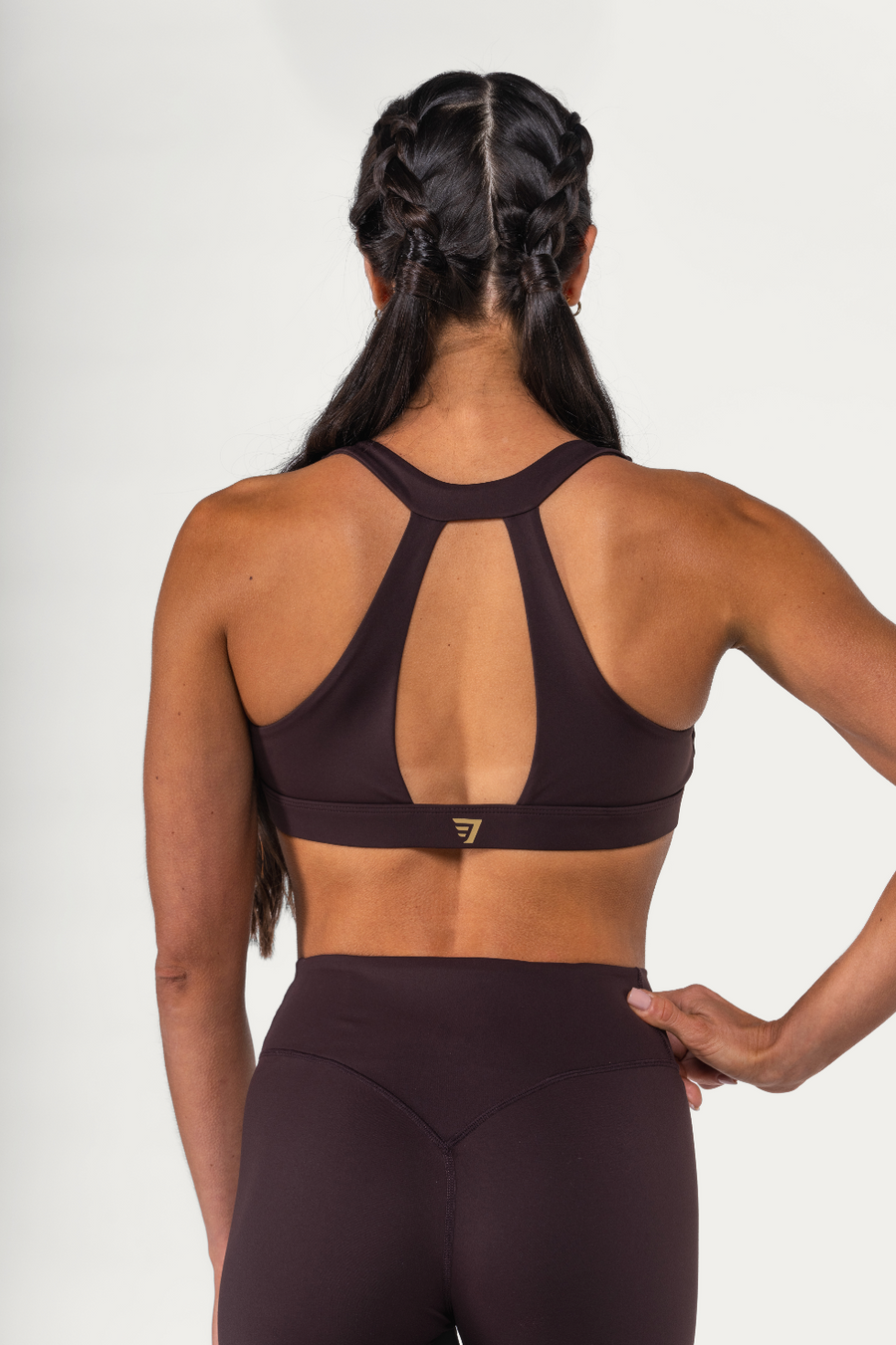 BRASSIÈRE TWIST SMOOTH-FIT - CHOCOLATE