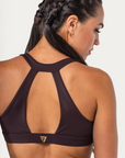 BRASSIÈRE TWIST SMOOTH-FIT - CHOCOLATE