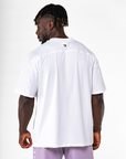 T-SHIRT OVERSIZE PERFORMANCE - BLANC