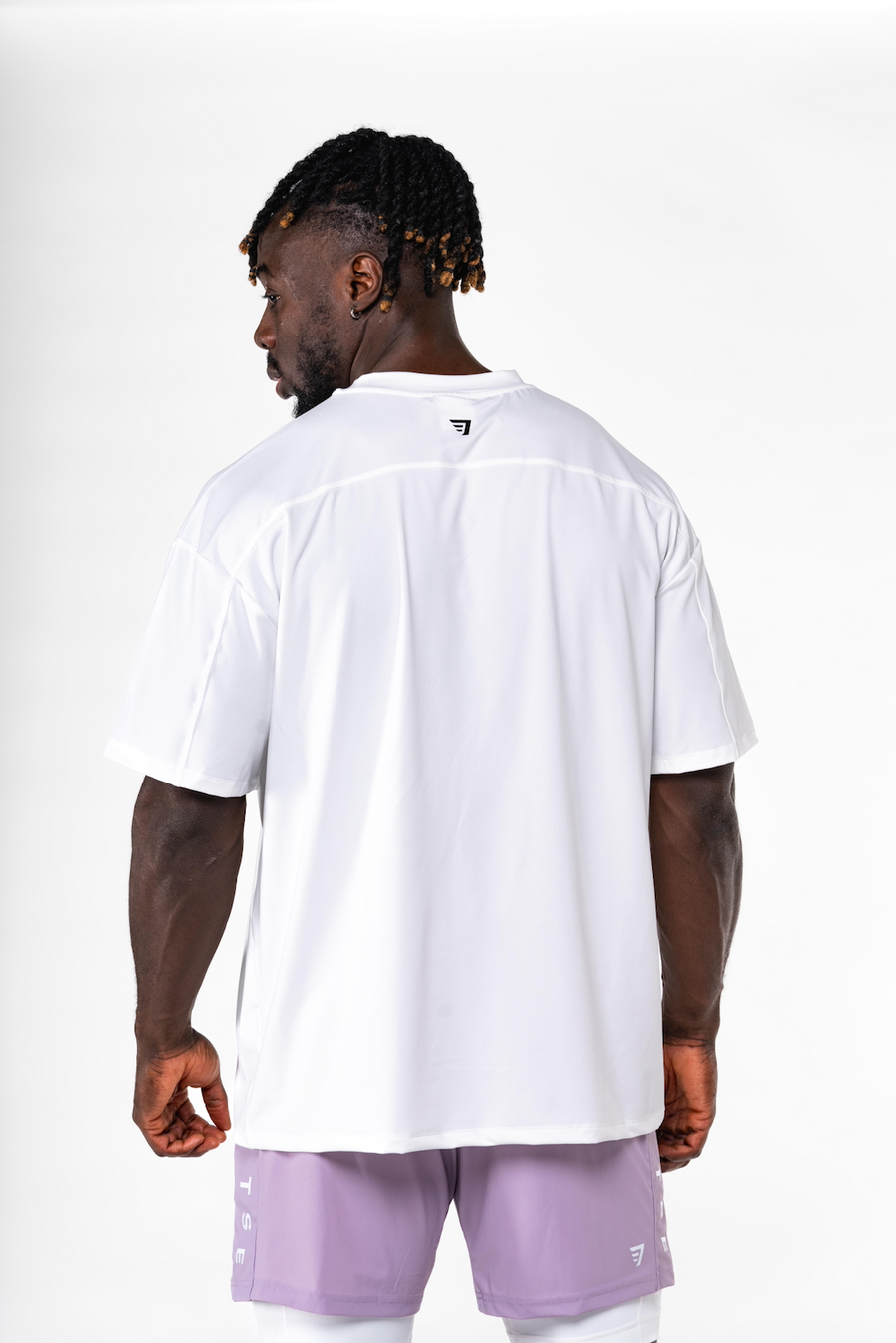 T-SHIRT OVERSIZE PERFORMANCE - BLANC