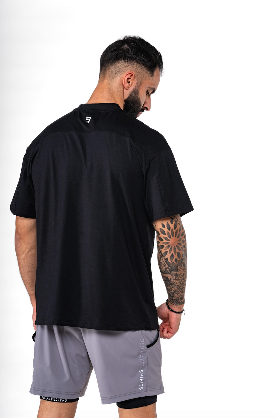 T-SHIRT OVERSIZE PERFORMANCE - NOIR