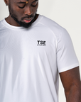 T-SHIRT RAGLAN PERFORMANCE - BLANC