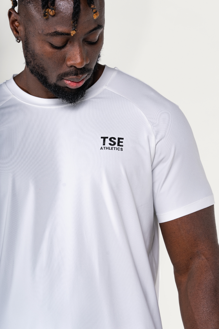 T-SHIRT RAGLAN PERFORMANCE - BLANC