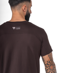 T-SHIRT RAGLAN PERFORMANCE - COFFEE