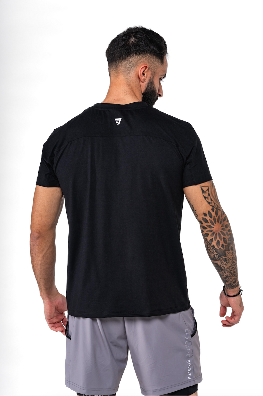 T-SHIRT RAGLAN PERFORMANCE - NOIR