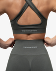 BRASSIÈRE CROSSED BACK SEAMLESS - GREY