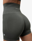 SHORT SCULPT HIGH RISE SEAMLESS - GREY