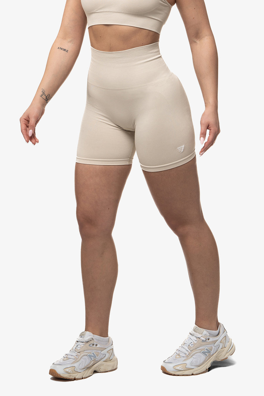 SHORT SCULPT HIGH RISE SEAMLESS - OXYGEN